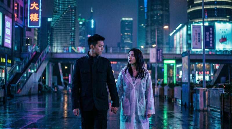 震动棒春节旅游视频-上海夜景